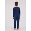 U.s. Polo Assn Uzun Kol Pijama Takım Us2220-4 Koyu İndigo