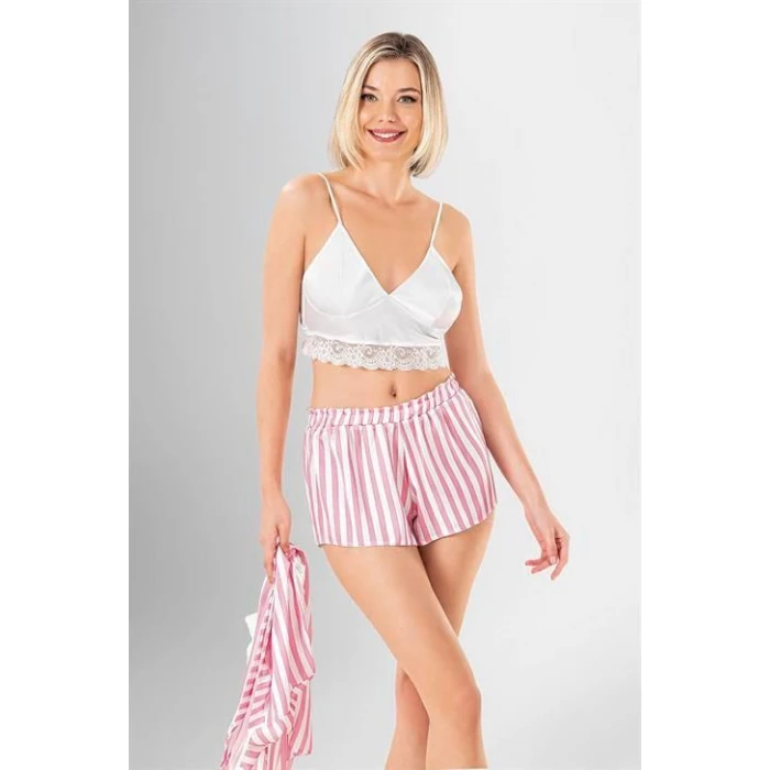 3lü Şort Takımı Desenli