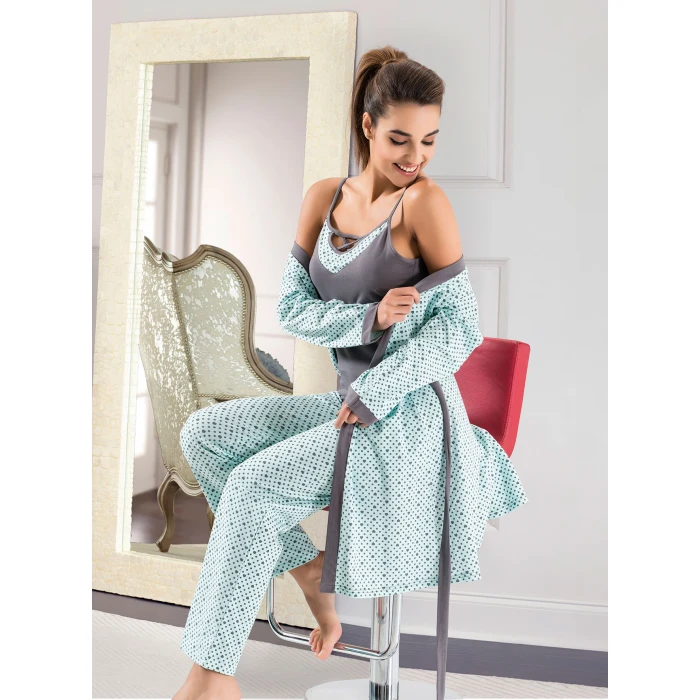 3lü Gecelik Sabahlık Takım 1041