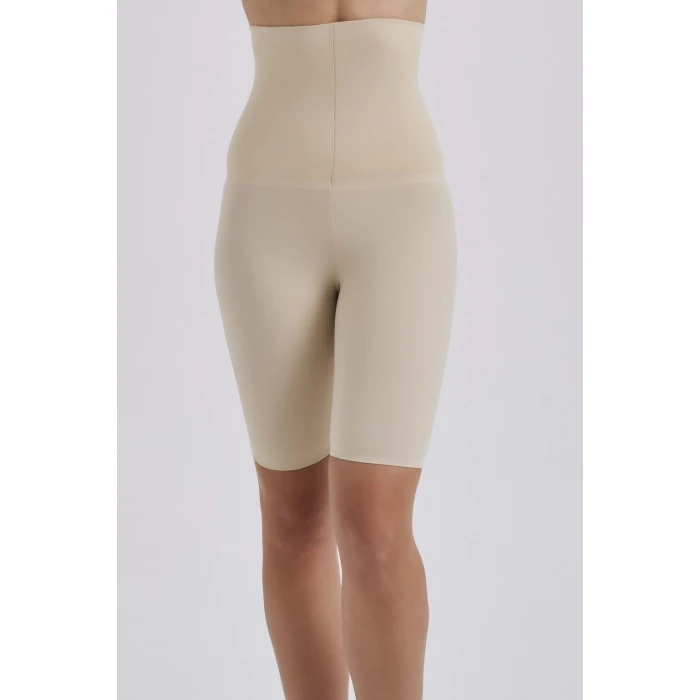 4007 Poliyamid Lazer Kesim Göbek Toparlayıcı Short