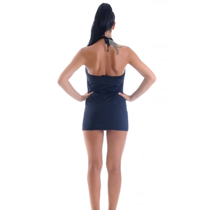 B1961323 Göğüs Dekolteli Mini Elbise