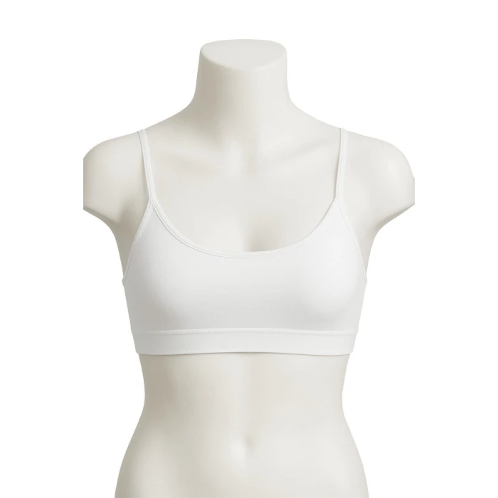 Beyaz Mı Emay 1815 6'lı Pedli Alıştırma Sütyeni