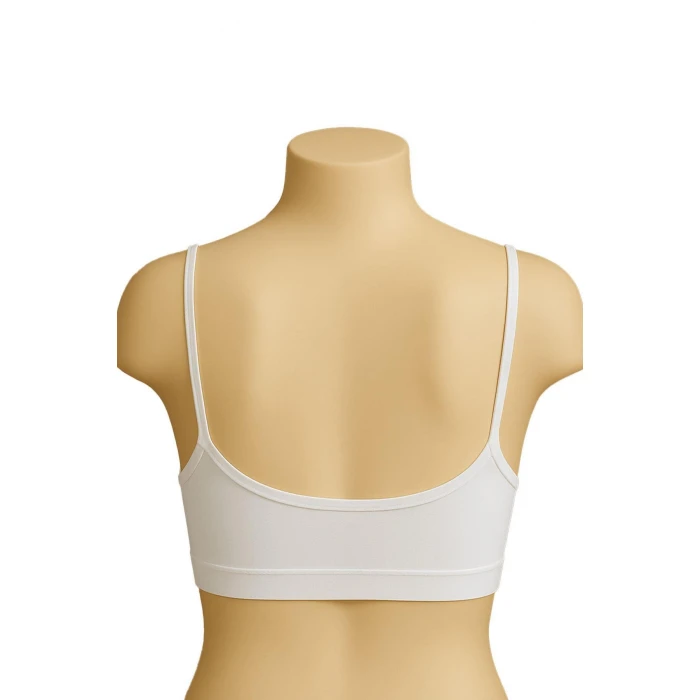 Beyaz Mı Emay 1815 6'lı Pedli Alıştırma Sütyeni