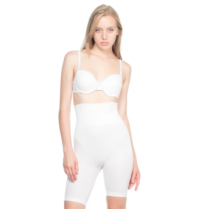 Beyaz Mı Emay 3200 Pantolon Altı Soft Double Boxer Korse