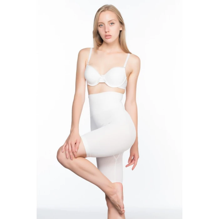 Beyaz Mı Emay 3200 Pantolon Altı Soft Double Boxer Korse