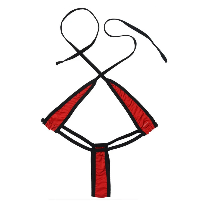 Büyük Beden Fantezi İç Giyim Kırmızı Seksi Fantazi Gecelik