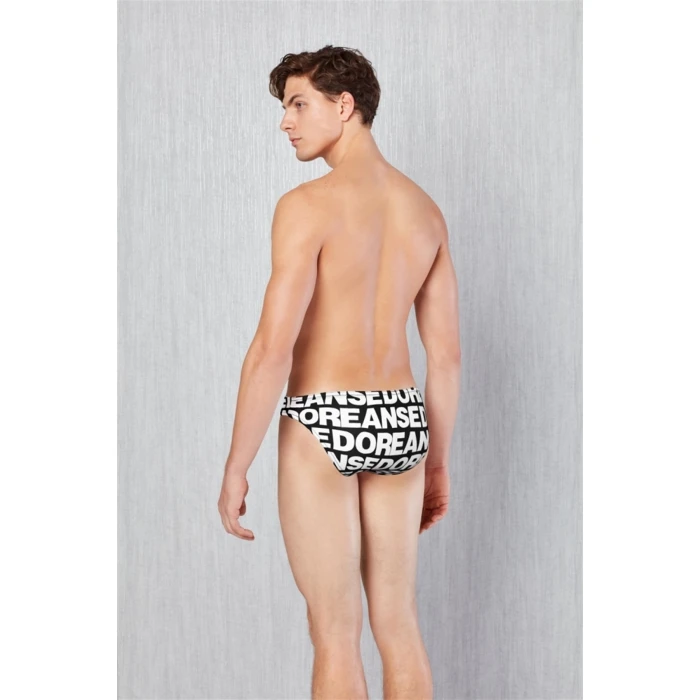 Doreanse Yazılı Baskılı Erkek  Slip 1236