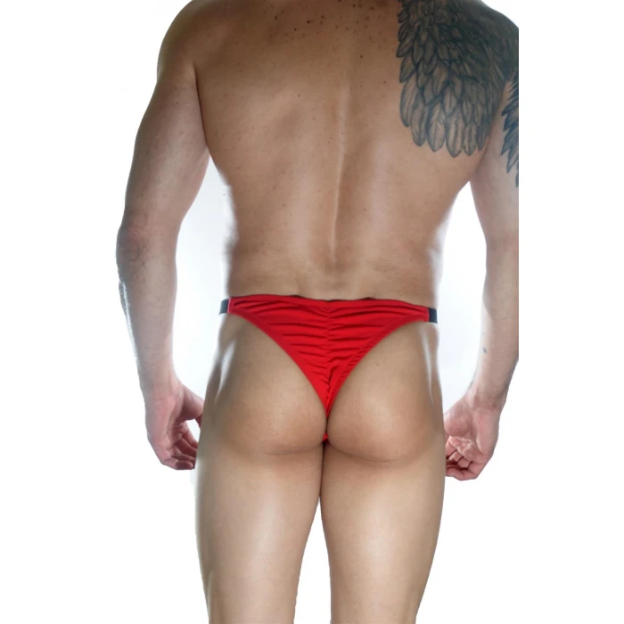 Erkek  Arkası Büzgülü Brazillian Slip