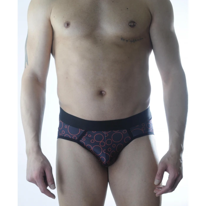 Erkek Daire Desenli Fantezi Jockstrap