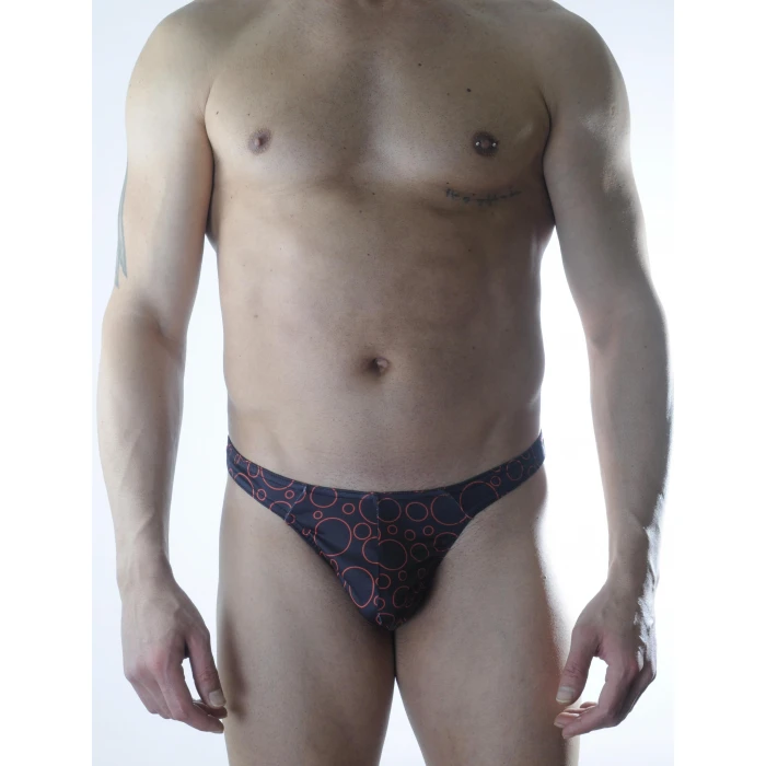 Erkek Daire Desenli Tanga İç Çamaşırı