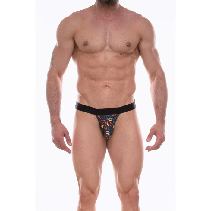 Erkek  Desenli Jockstrap Çamaşır