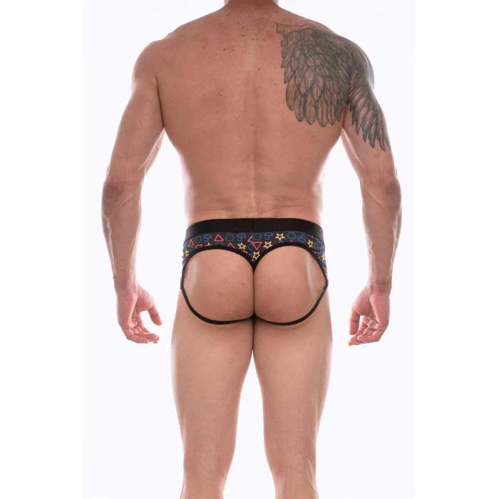 Erkek  Desenli Jockstrap Çamaşır