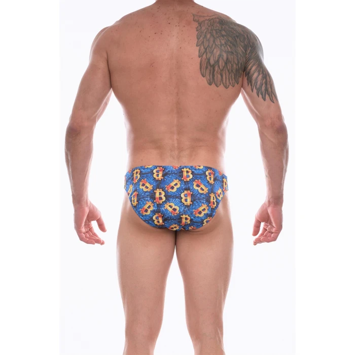 Erkek  Desenli Slip Çamaşır