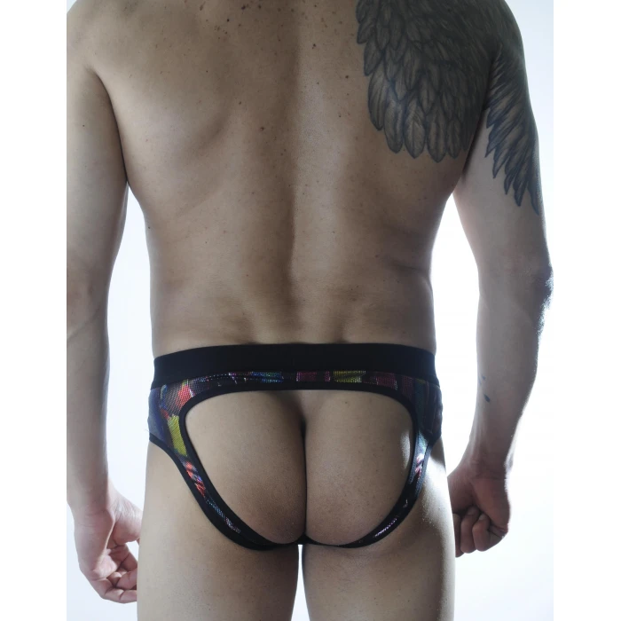 Erkek Fantezi Renkli Jockstrap İç Giyim