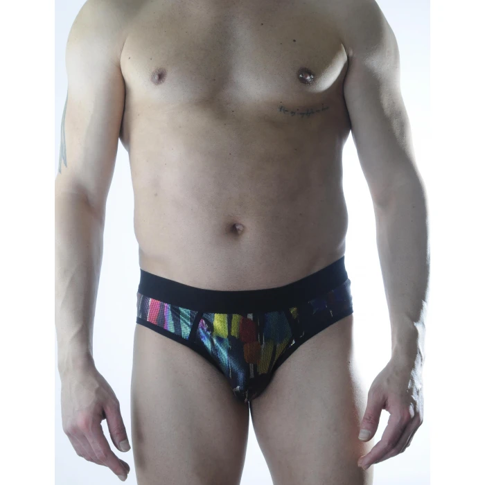 Erkek Fantezi Renkli Jockstrap İç Giyim