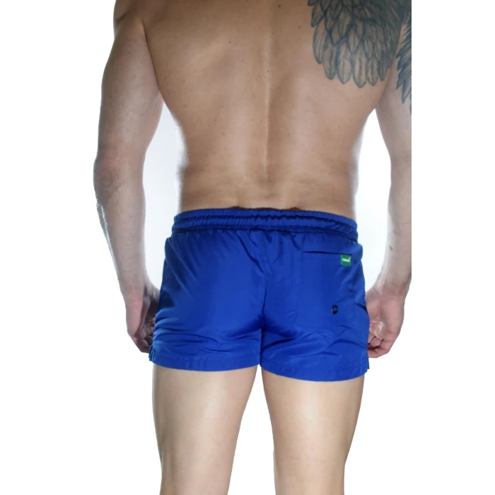 Erkek Mavi Mini Mayo Short