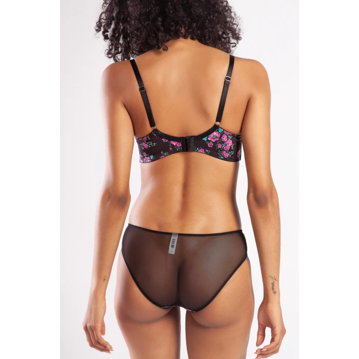 Gardenia Big Size Plunge Bra, Siyah Konforlu Ve Şık Sütyen