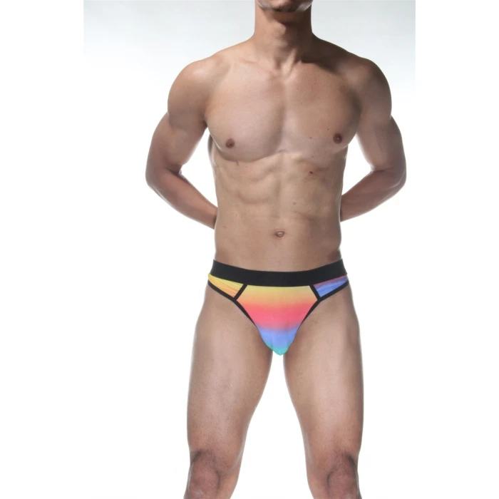 Gökkuşağı Erkek  Tanga Kulot