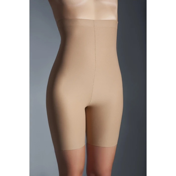 Golshan Girdle Extra Hight Waist Short Corset, İz Yapmayan Görünmez Ekstra Yüksek Bel Uzun Paçalı Ten Korse
