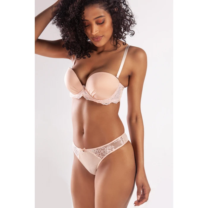 Gracia Foam Cup Push Up Bra,pudra Renk Konforlu Ve Şık Sütyen