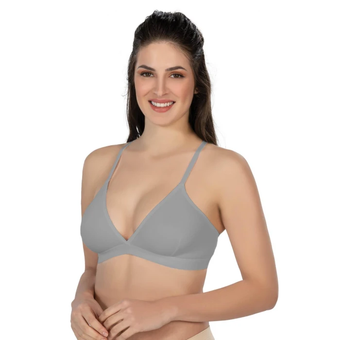 Gri Mı Emay 2809 Lazer Kesim Yapıştırma İz Ypmz Sütyen