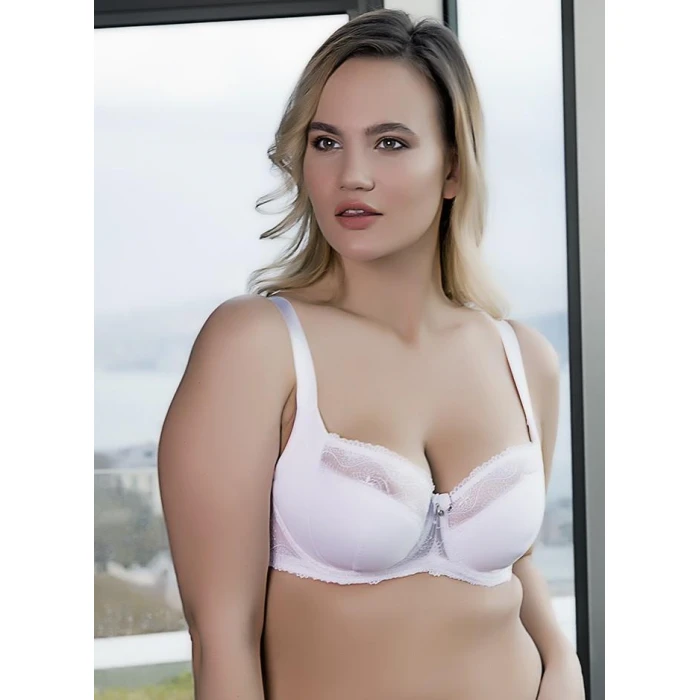 Kadın 2189 Siyah Ince Süngerli Toparlayıcı Sütyen