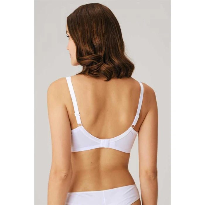 Kadın Balenli Desteksiz Dolgusuz Toparlayıcı Günlük Klasik Küçültücü Sütyen