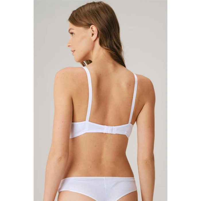 Kadın Balensiz Desteksiz Dolgusuz Toparlayıcı Yumuşak Süngerli Günlük Klasik Küçültücü Sütyen