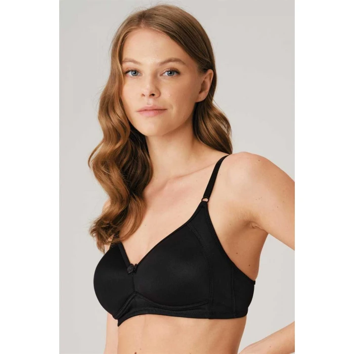 Kadın Balensiz Desteksiz Dolgusuz Toparlayıcı Yumuşak Süngerli Günlük Klasik Küçültücü Sütyen