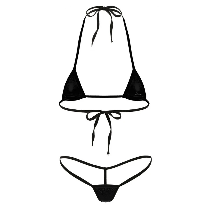 Kadın Fantazi İç Giyim Siyah Sütyen İç Çamaşırı Takımı