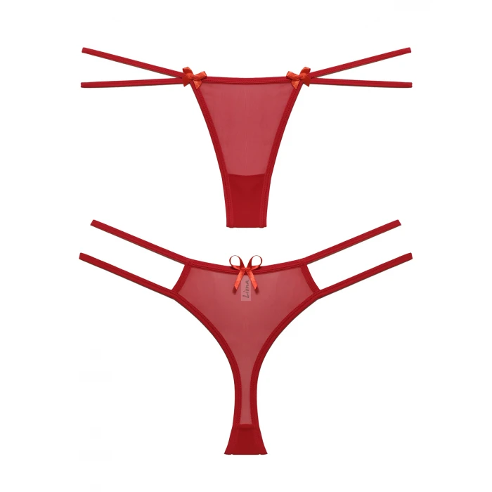 Kadın Fantezi Külot Kırmızı Renk