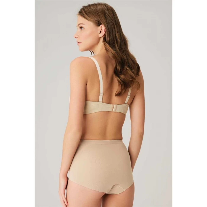 Kadın Mikro Kumaş Lazer Kesim Paça Külot Korse