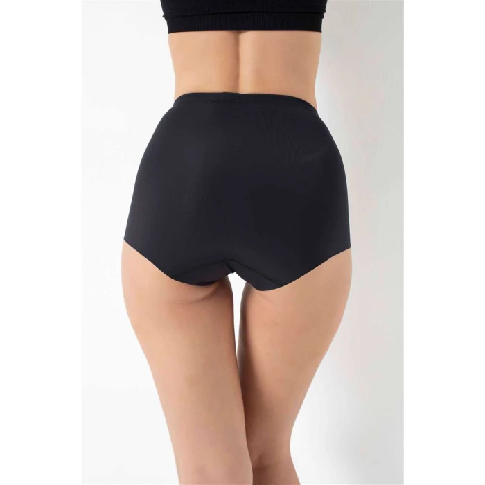 Kadın Mikro Kumaş Lazer Kesim Paça Külot Korse