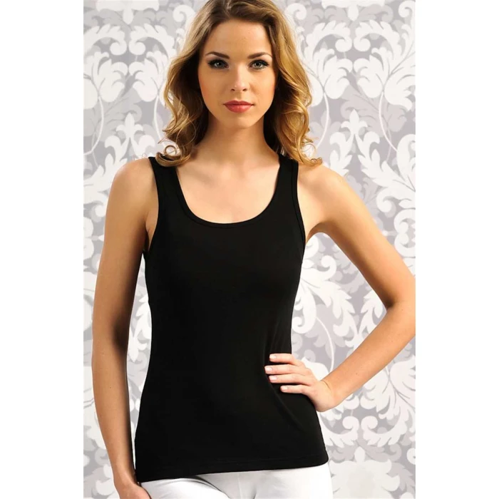 Kadın Termal Geniş Askılı Geniş Yaka İçlik Atlet