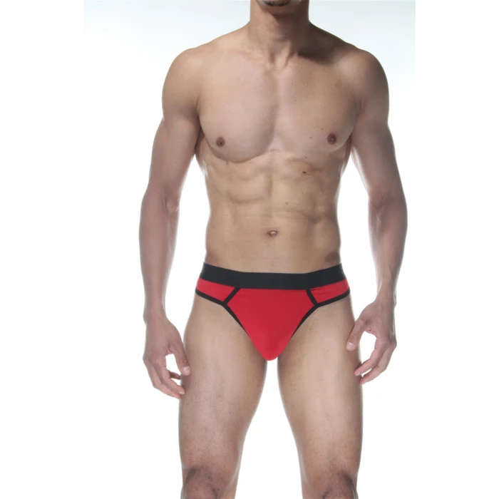 Kırmızı Erkek  Tanga Çamaşırı