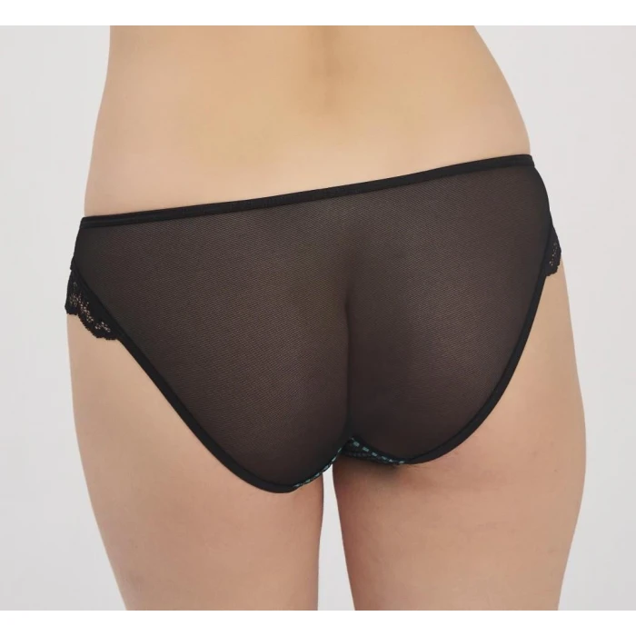 Moonlıght 3213 Dantel Detaylı Yeşil Slip