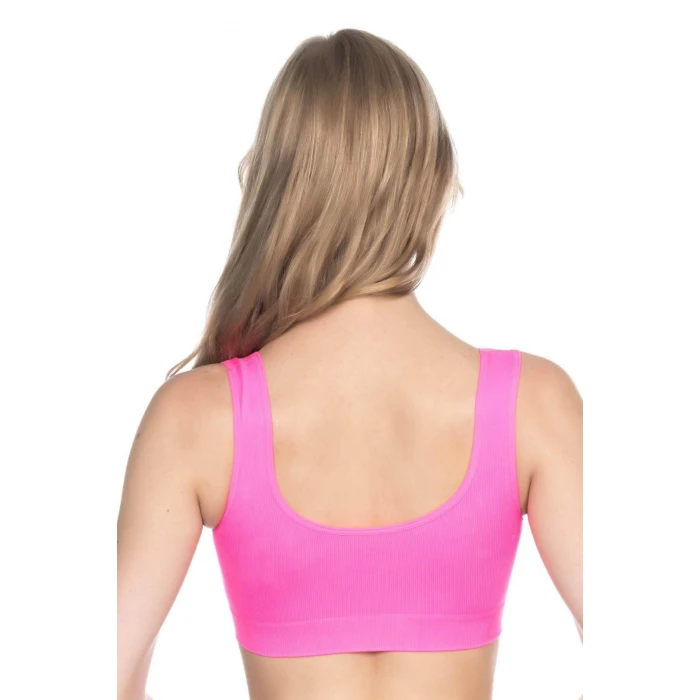 Neon Fuşya Mı Emay 4005 Soft Kalın Askı Büstiyer