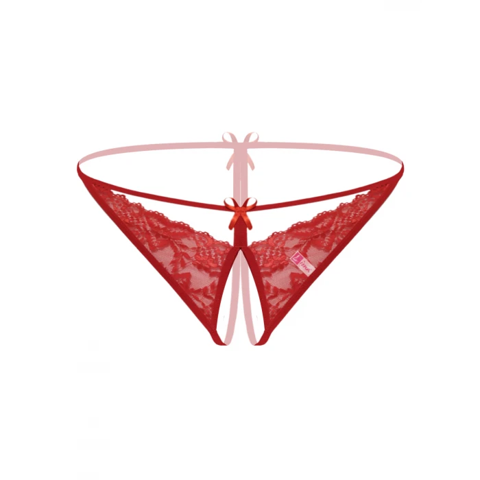 Özel Bölgesi Açık Kadın Fantezi İç Giyim Külot