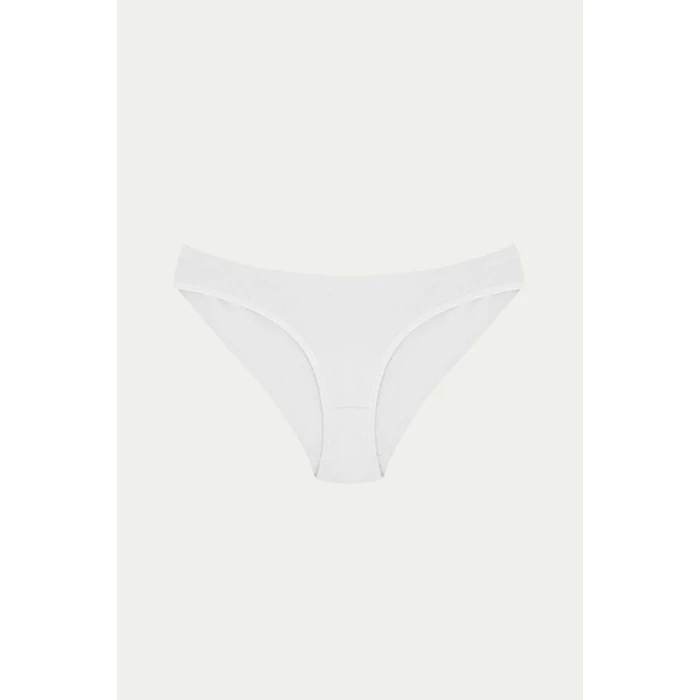 Pamuklu Siyah Beyaz Ten Rengi 3lü Külot