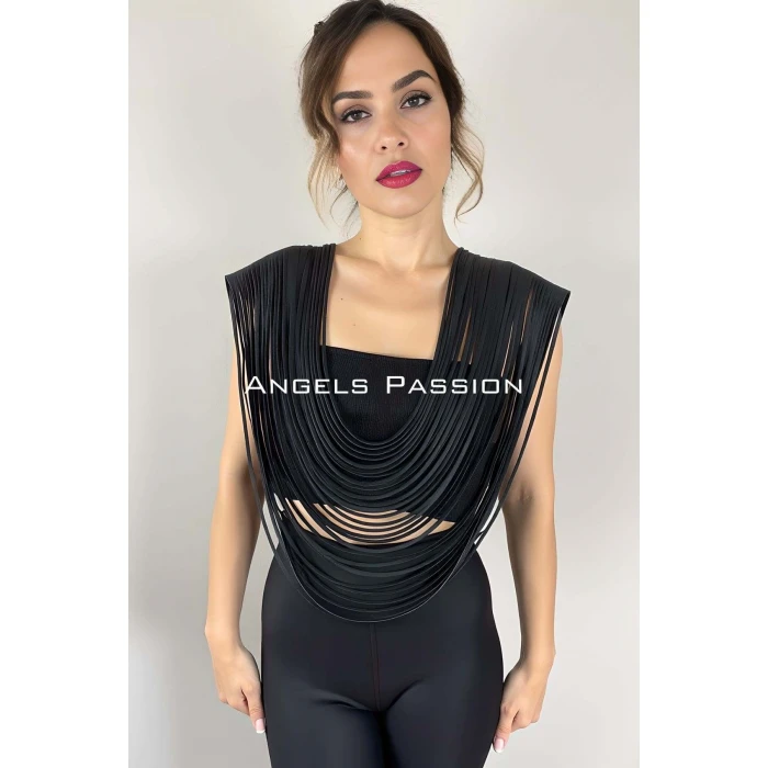 Püsküllü Şık Omuz Harness - Brf1394