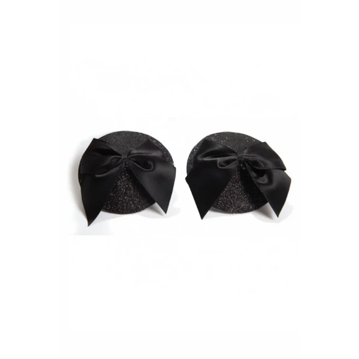 Siyah Fiyonklu Fantezi Göğüs Ucu Kapatıcı