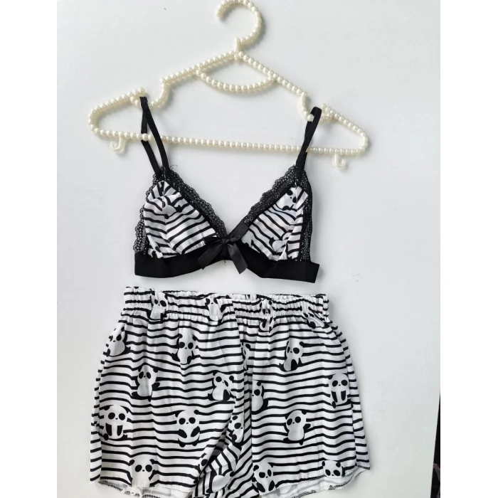 Şortlu Sexy Takım Pijama Takımı