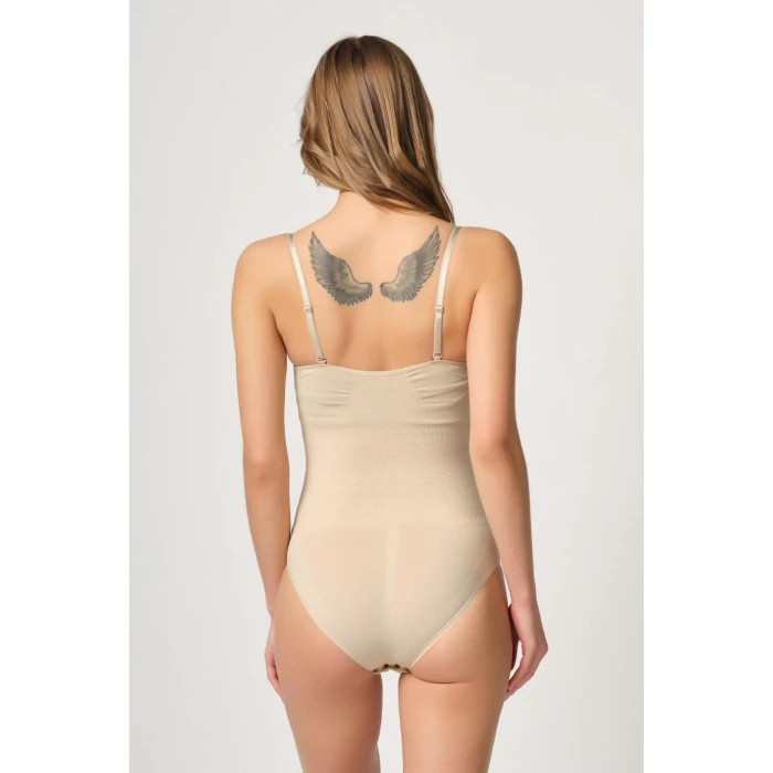 Ten Mı Emay 2043 Göğsü Açık Agraflı Body Korse