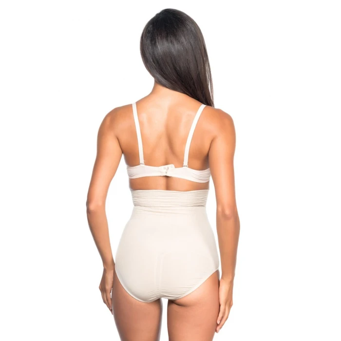 Ten Mı Emay 2079 Yüksek Bel Desenli Double Slip Korse