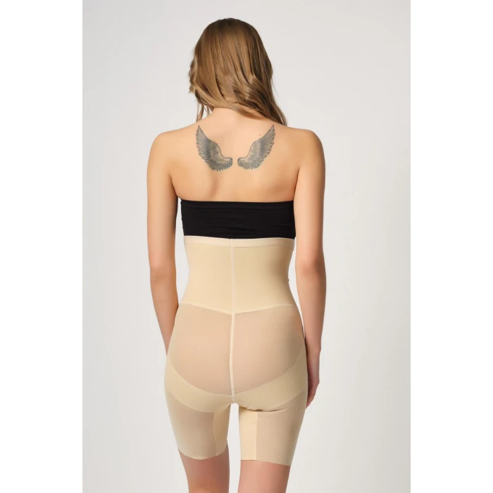 Ten Mı Emay 2929 Double Tül Paçalı Lazer Korse