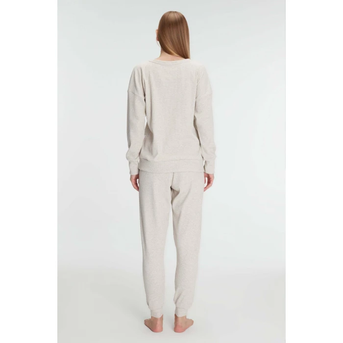 Yeni Sezon Kışlık Pamuklu Uzun Kol Pijama Takımı
