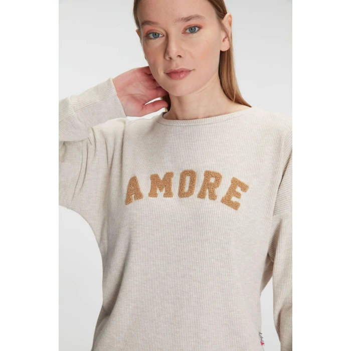 Yeni Sezon Kışlık Pamuklu Uzun Kol Pijama Takımı