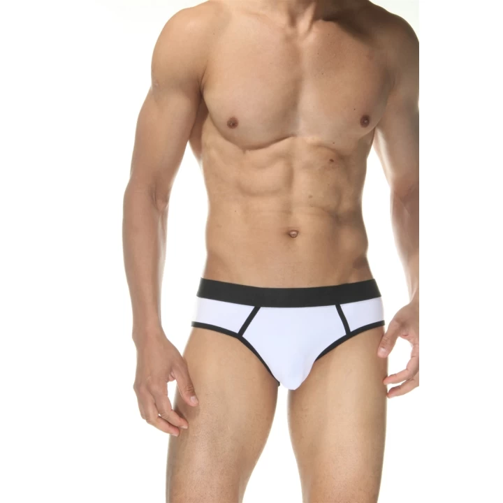 Beyaz Jockstrap Erkek  İç Giyim