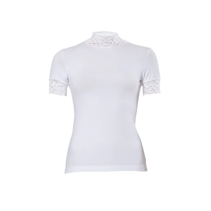 Dantelli Balıkçı T-shirt 2180