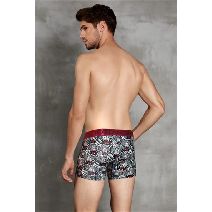 Doreanse Erkek  Modal Baskılı Boxer 1812